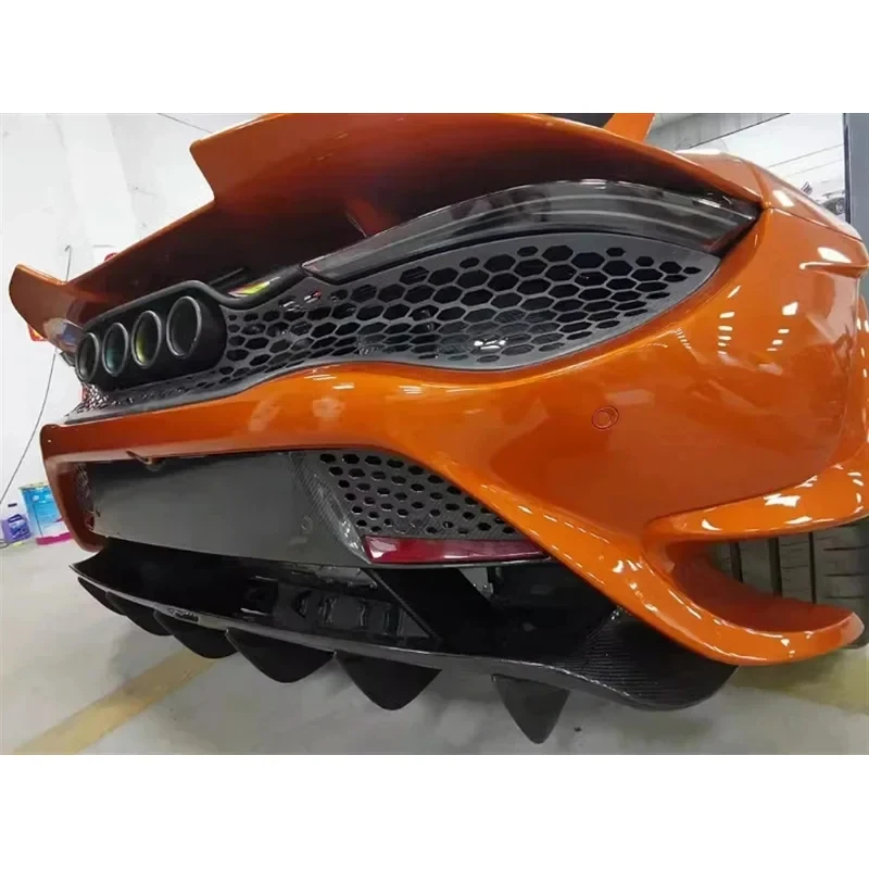

Factory Hot Sale Forged Carbon Fiber Rear Lip Diffuser Body Kit Gallardo LP0 LP0 LP0