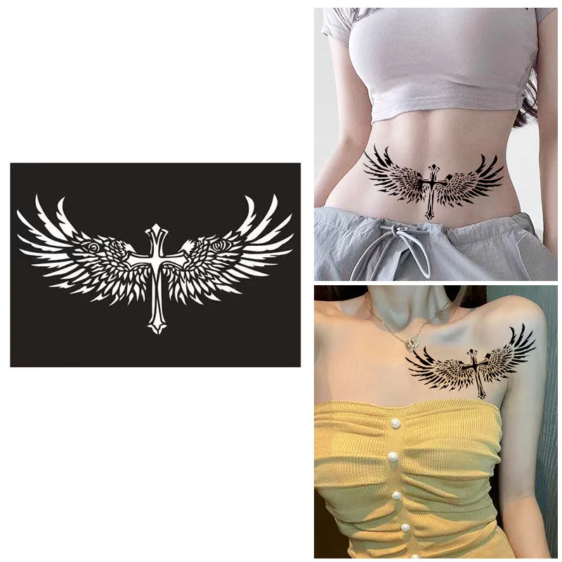 

(Hollow out) Tattoo Template - Waterproof, DIY、 Body painting tools, party decorations, unique styles, special occasions