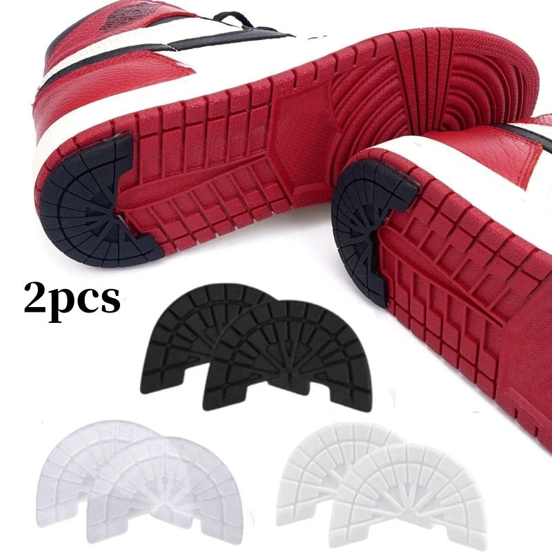 2pcs Wear-resistant Outsole For Shoes Repair Self-Adhesive Shoe Sticker Pads Protector For Sneakers Anti-Slip Rubber Shoe Pads