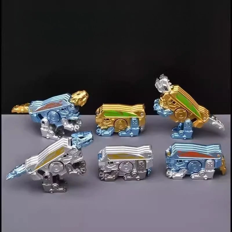 3pcs Transfiguratie Dinosaurus Fidget Spinner Speelgoed Studenten, verbindingsmiddelen Anti Stress Drukbestendig Speelgoed Decompressie Gift