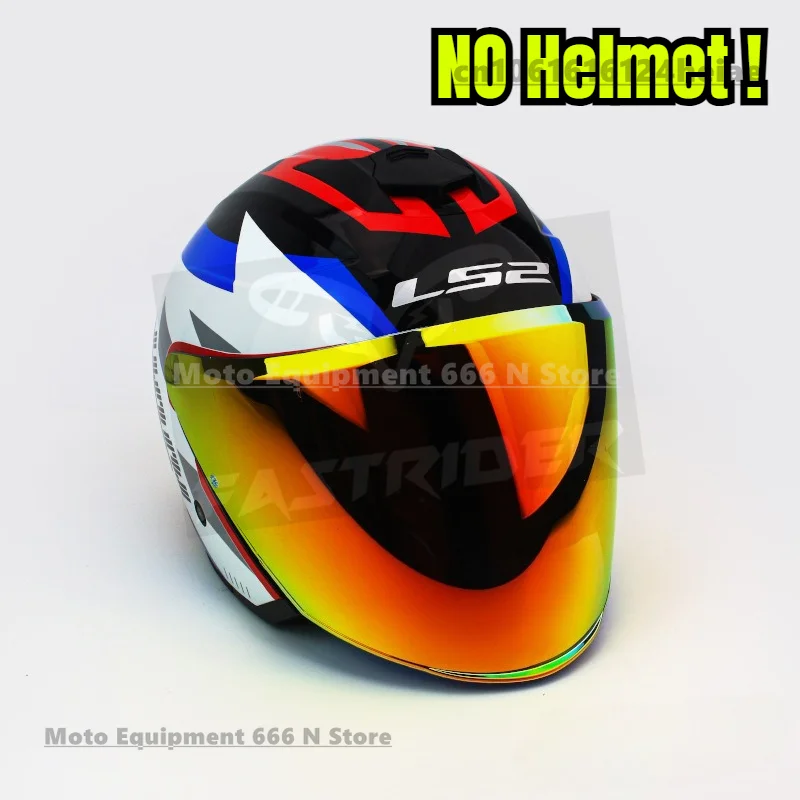 LS2 OF626 COMPASS линзы для шлема мотоциклетный шлем лобовое стекло красочные гальванические козырьки Aurora аксессуары для шлема