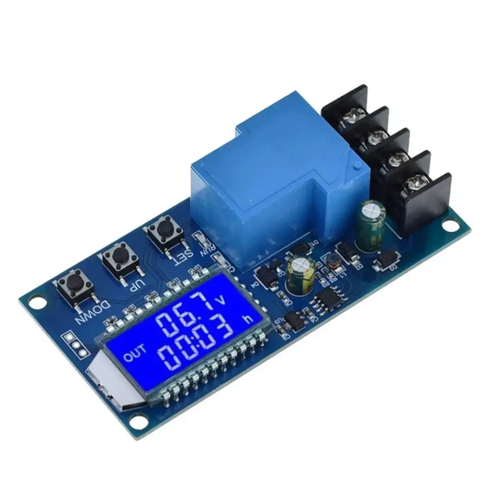 DC 6-60v 30A High Quality Storage Battery Charging Control Module Protection Board Charger Time Switch LCD Display XY-L30A