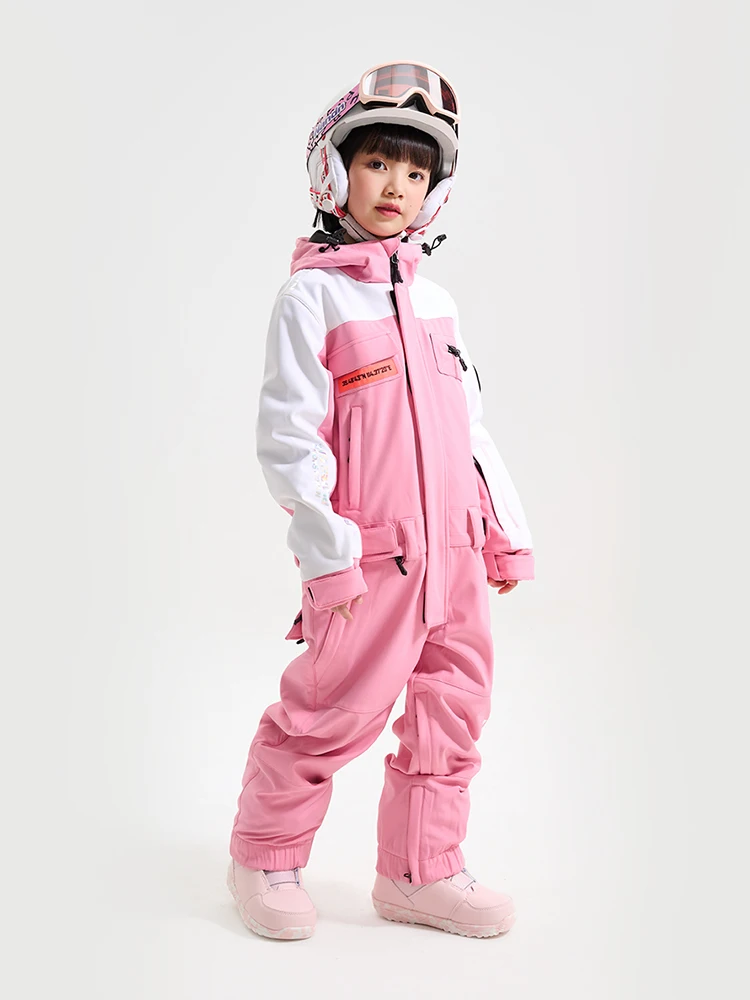 NANDN children's ski wear boys 2023 new professional girls ski windproof waterproof full set of snow wear