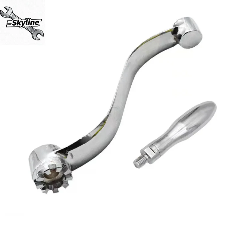 1Set CNC Elevating Knee Crank Handle Milling Machine M114501C Suitable For BRIDGEPORT Mill Part