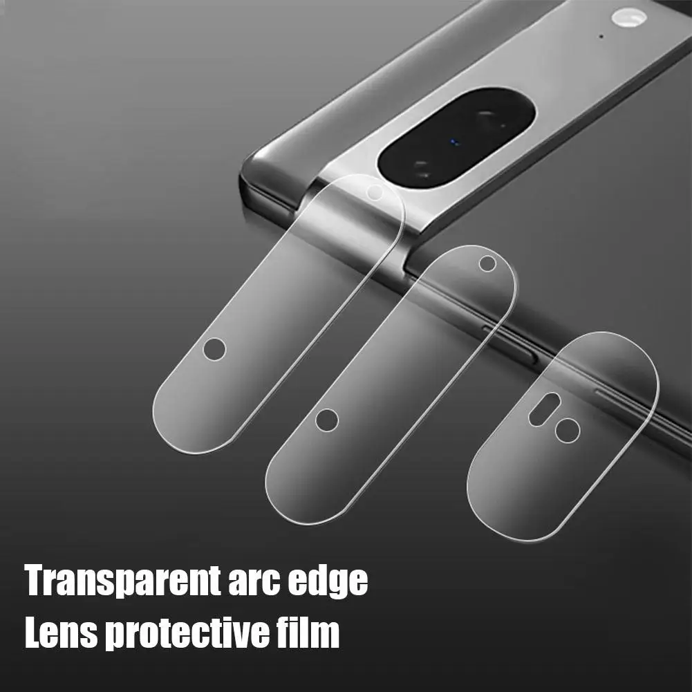 Tempered Glass Screen Protector Lens Film for Google Pixel 8/8 Pro Full Coverage Back Camera Len Protective Film Anti-scrat S3R6