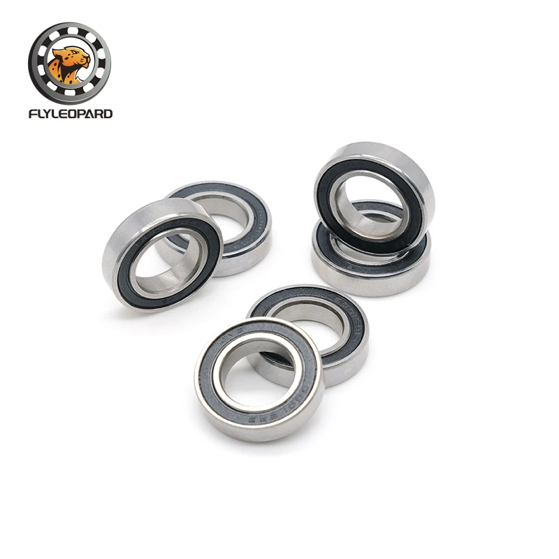 6801 2RS Bearing 12*21*5 mm ( 10 PCS ) ABEC-7 Metric Thin Section 61801RS 6801 RS Ball Bearings 6801RS