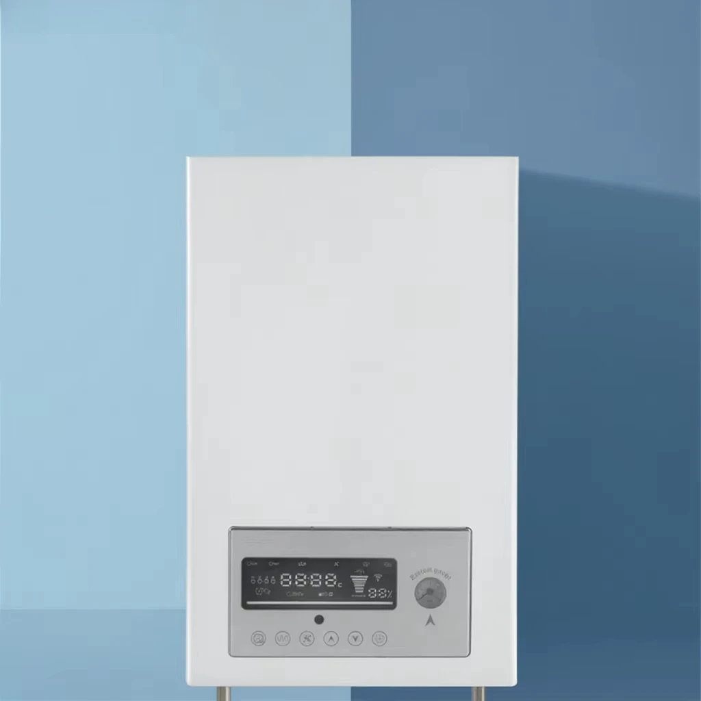 

Wall Hung Vertical 380V Aluminium Electric Combi Boiler Only Heating&Hot Water Output for Central Heating System 3-Year Warranty