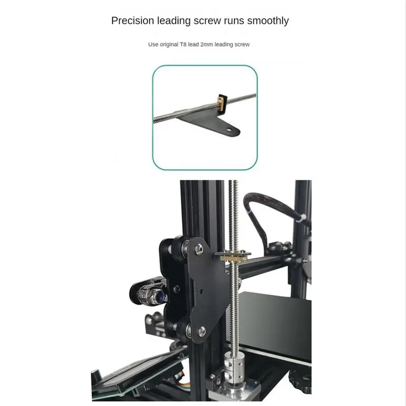 3D Printer Fixed Plate Dual Z-Axis Upgrade Kit Fixed Plate 3D Printer Parts For CREALITY ENDER-3 ENDER-3V2 Ender-3 Pro Printer