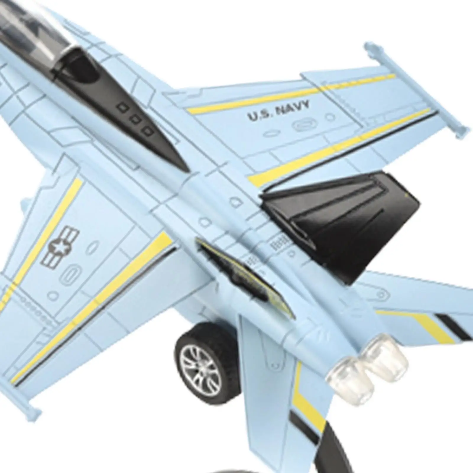 カフェでの展示および収集用の戦闘機モデルf18,1:100