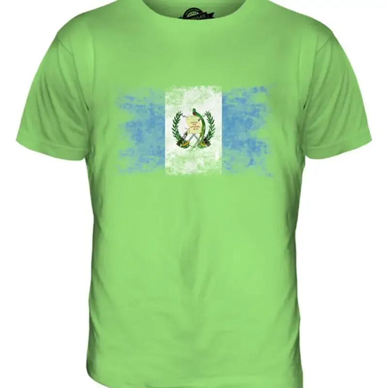 GUATEMALA VINTAGE FLAG MENS T SHIRT TEE SHIRT XS S M L XL 2XL 3XL 4XL 5XL