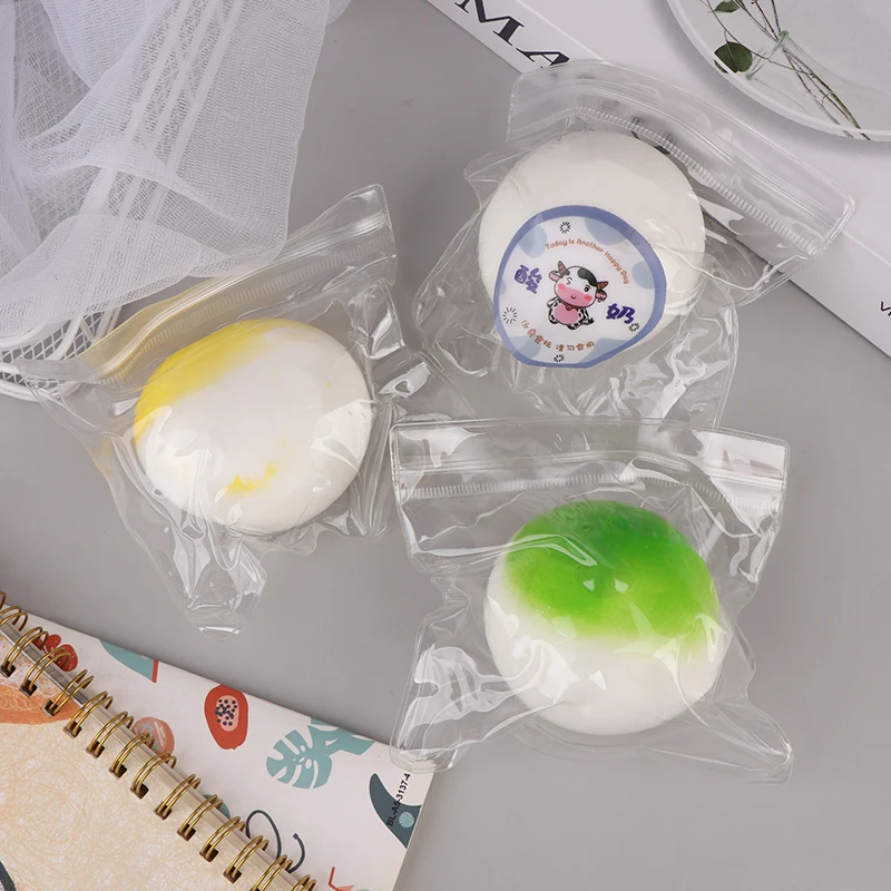 2PCS มันฝรั่ง Squeezable Pinching ช้า Rebound ผู้ใหญ่ความเครียดบรรเทา Pinching Handmade นุ่มขนมปัง Squeezable เดสก์ท็อปเครื่องประดับของขวัญ