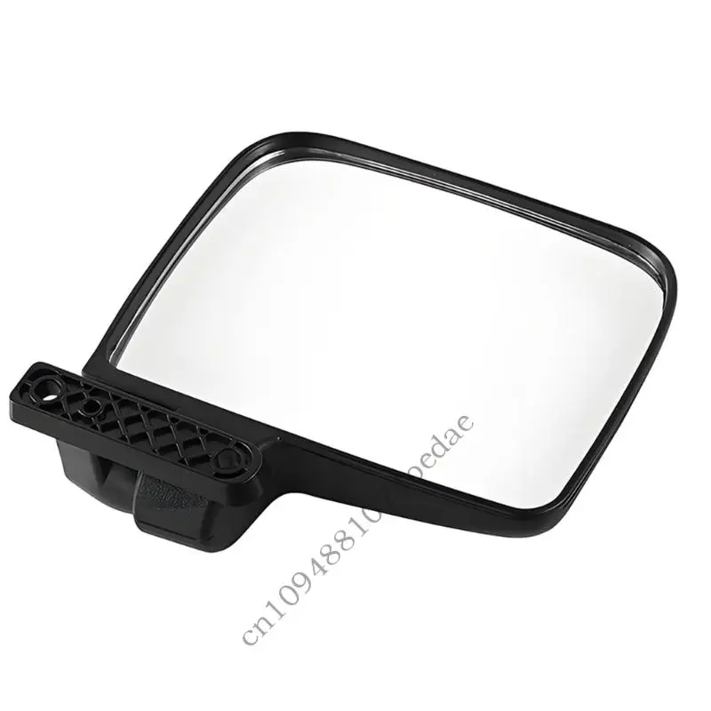 Double Panel Rear View Mirror For Electric Golf Carts 360 Degree Adjustable Mounting Bracket Reverse Mirror