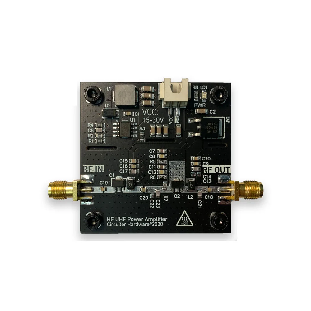 6 ~ 500MHz 4W HF VHF RF wzmocnienie mocy 30dB dla nadajnik radiowy krótkofalówki krótkofalówki CW AM 433M 13.56M