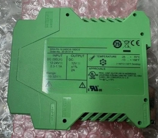 Brand New Original 2320018 Mini PS-12- 24DC/5-15DC/2 Power Fast Delivery