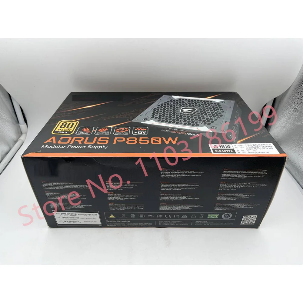 Per alimentatore modulo completo Giga-byte Gold AORUS P850W