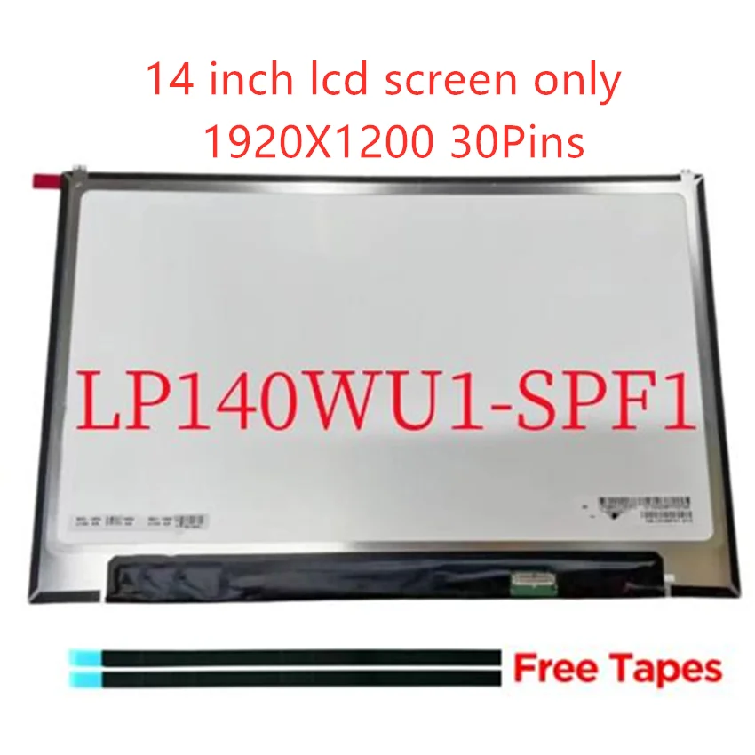 

F 14 "оригинальный LP140WU1-SPF1 ЖК-экран для ноутбука LP140WU1 SPF1 светодиодный монитор 1920X1200 30 контактов замена