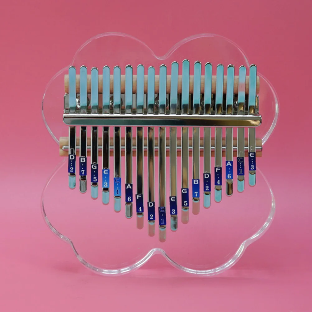 

5 Pcs Kalimba Sticker Note Scale Finger Thumb Keyboard Decal Practical Learning Easy Remove Residue Free Piano Beginner