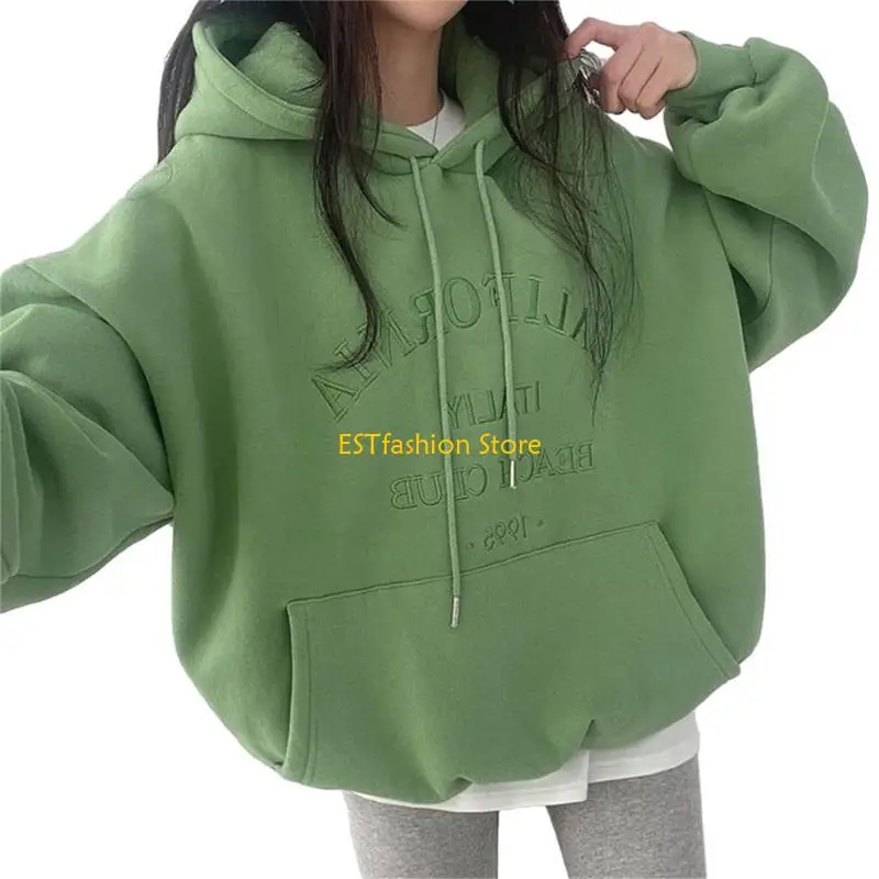 Y5GCフード付きパーカー女性用ティーンガールスウェットシャツシャツトップ