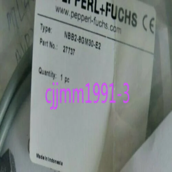 

Новый датчик приближения Pepperl + Nbb2-8gm30-e2 Y1, 1 шт., новый оригинальный точечный Plc