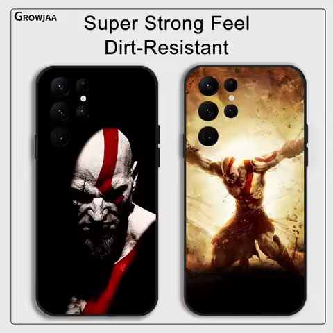 Cool G-Gods Game W-WArS Phone Case For Samsung Galaxy S24 Ultra S22 S23 Ultra S21 S20 5G Protective Silicone TPU Funda