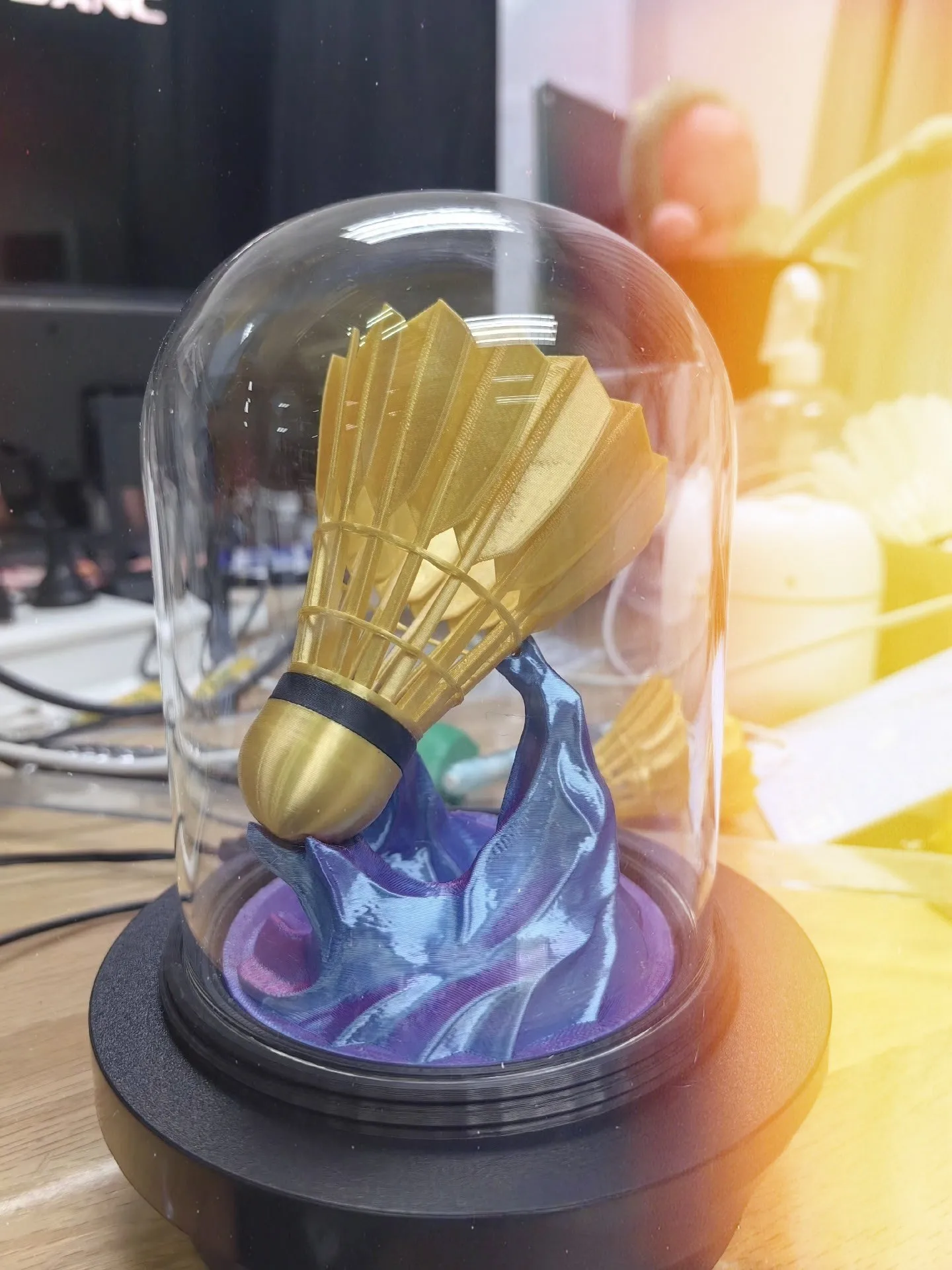 

Personalized 3D printing badminton decorations, creative home decoration, fans' gifts