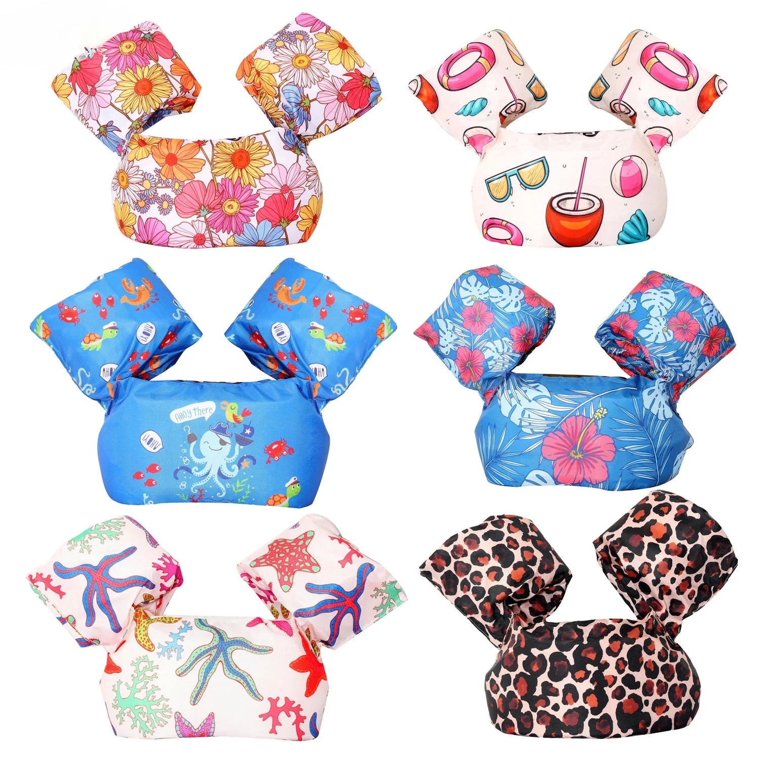 

Детский поплавок для бассейна, жилет из пенопласта, детский купальник, кольца для плавания, тренировочный плавучий жилет с плавающими рукавами для плавания