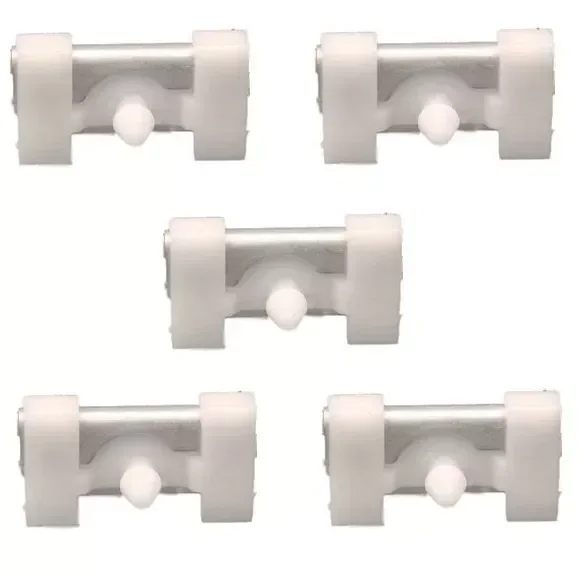 5pcs/set Car Windshield Molding Clips Left Or Right Plastic Clamps 51318125892 For BMW E38 Windscreen Molding Clips