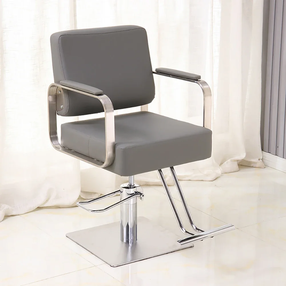 

Modern Simple Barber Chair Nordic Luxury Comfortable Design Salon Chair Ergonomic Elastic Cadeira De Barbearia Salon Furniture