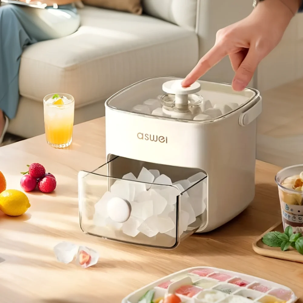 

Food grade outdoor household portable ice grid freezer, one second ice release, super easy to press and demold