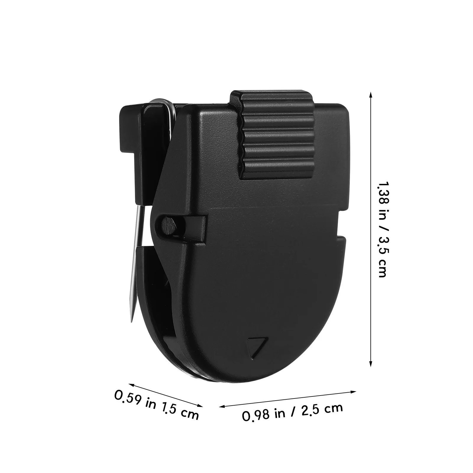 50개 미니 플라스틱 클립 소형 바인더 클립 공예 사진 메모용 종이 클립 홀더