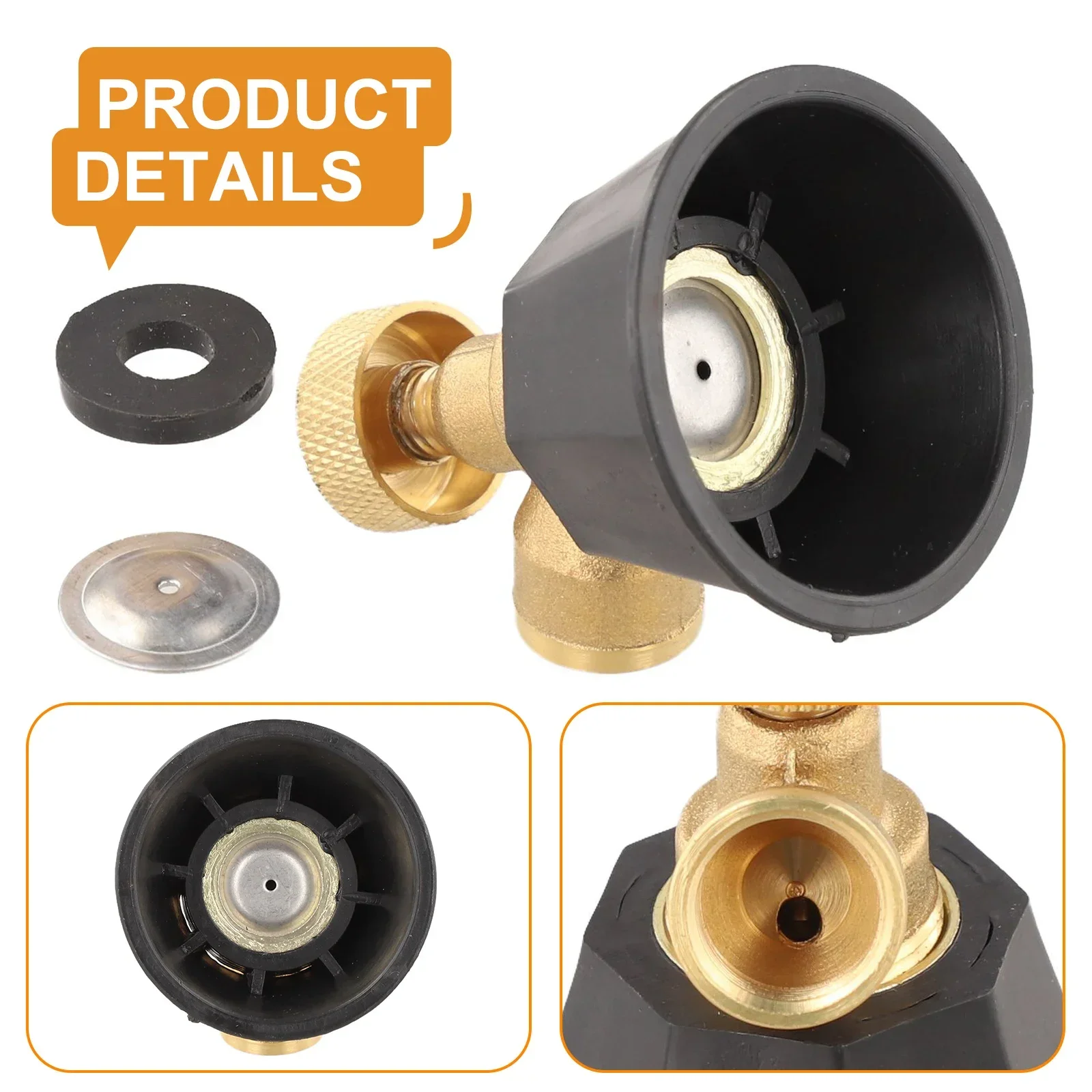 Adjustable Atomization Brass Nozzle For Cyclone And Agricultural Sprinkler Head Compatibility In Farm Irrigation
