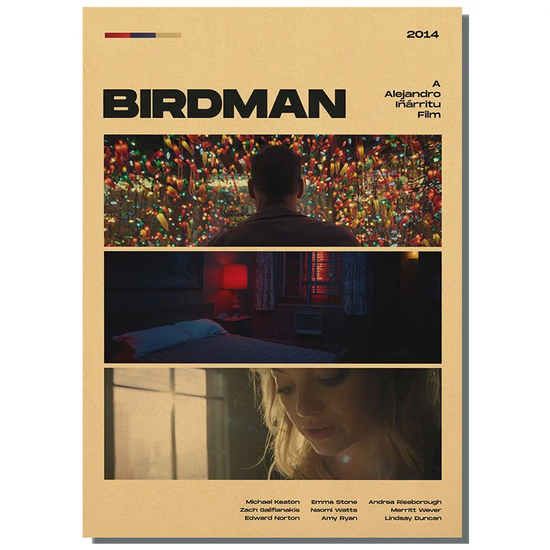 ملصق الفيلم الكلاسيكي بدون مؤطر ملصق كرافت نادي بار ورق عتيق جدار الفن اللوحة غرفة نوم دراسة ملصقات #4