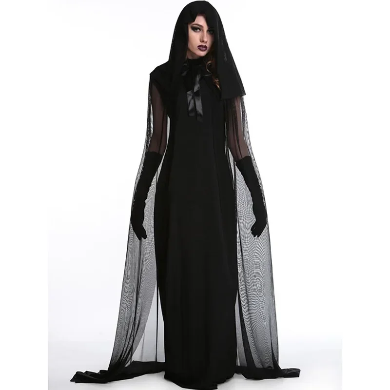 Halloween Female Scary Witch Vampire Cosplay Costume