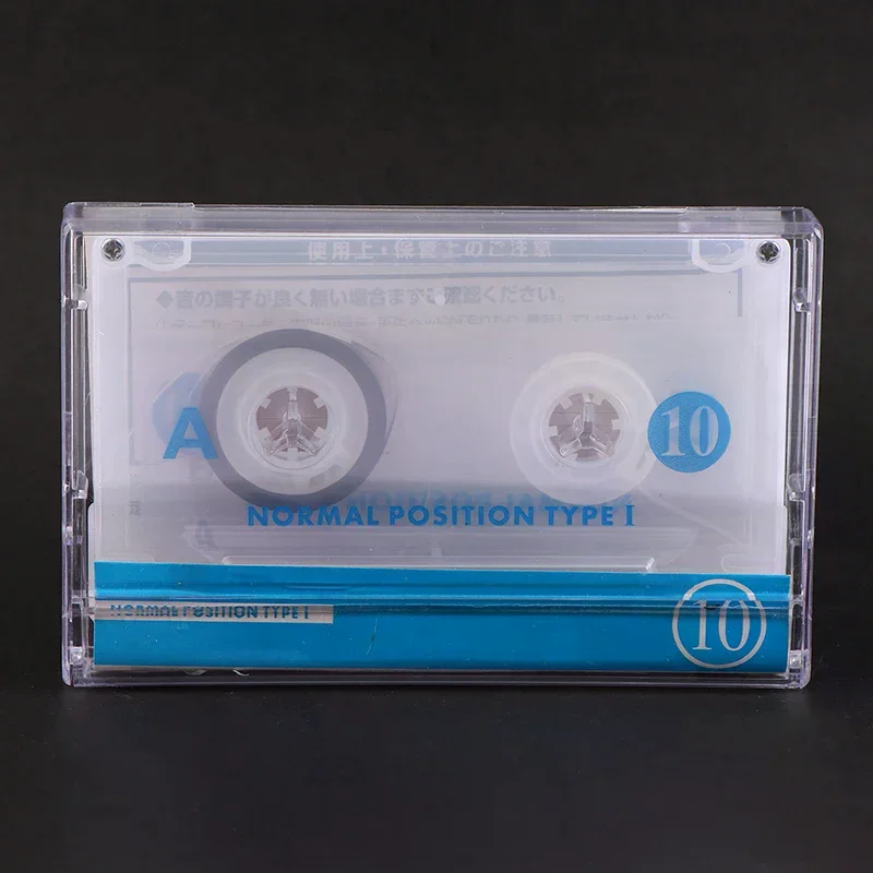 1 Pc Standard Cassette Blank Tape Player Empty Tape With 10 Minute Magnetic Audio Tape Recording For Voice Music Recording