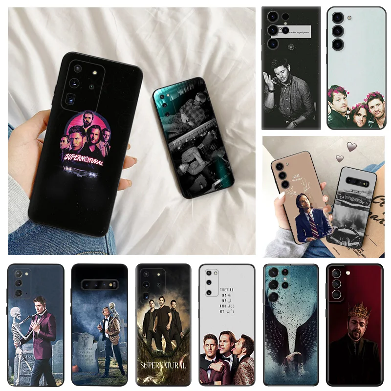 Phone Cases For Samsung S24 Plus Note20 Ultra S23 FE S22 S21 S20 Supernatural We Are Home Galaxy S10 Lite Soft Shell Case Cover