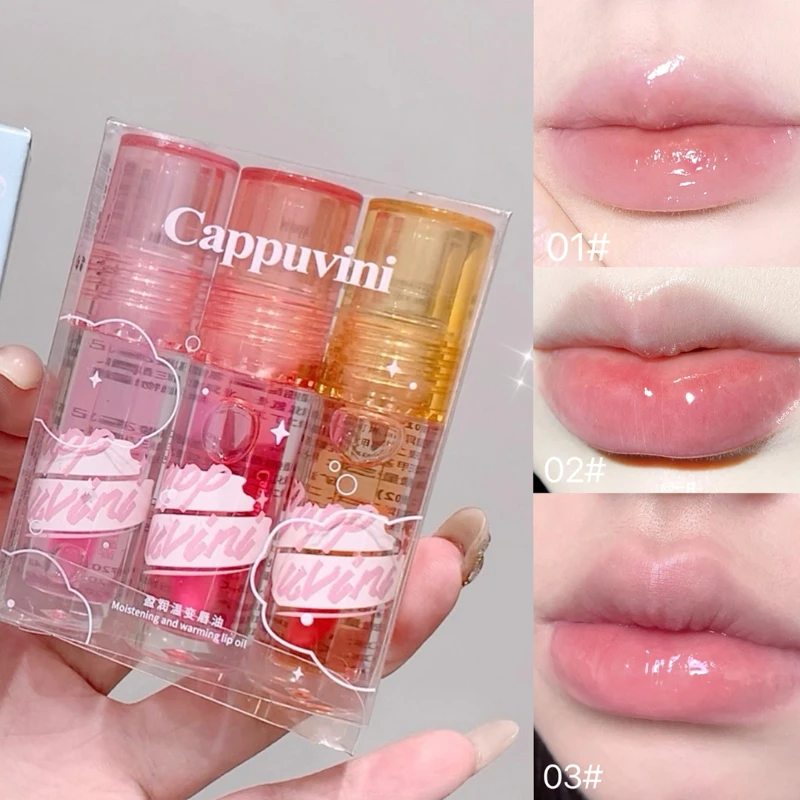 Water GLOSS Jelly Lip GLOSS กันน้ําโปร่งใส Liquid ลิปสติก Lip สาวแต่งหน้าเกาหลีแต่งหน้าลิปสติก Lipgloss เครื่องสําอาง