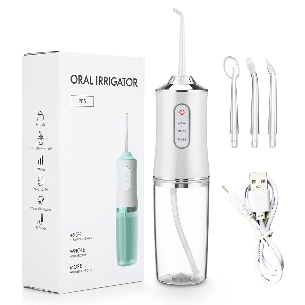 Electric Dental Water Flosser and Oral Scaler - Remove Tartar and Dental Calculus for Professional Teeth Cleaning