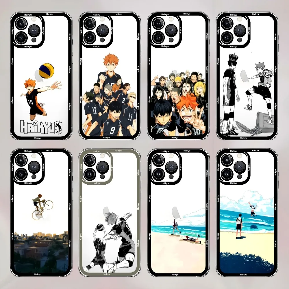 Oikawa Tooru Haikyuu Shoyo Hinata Cover Phone Case For IPhone 11,12,13,14,15,15 Pro,13 Promax,14 Plus,15 Mini,16,16plus,16promax