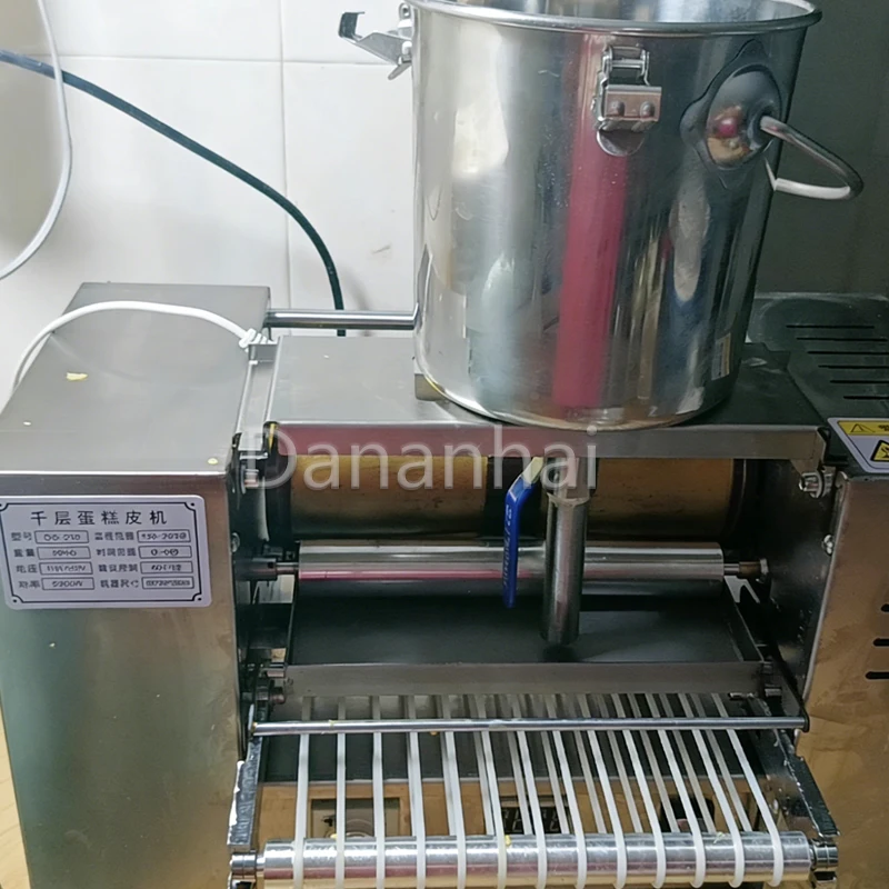 Small Household Pancake Maker Professional Thousand Layer Pancake Making Machine for Kitchen Use