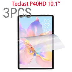 3PCS PET Soft Screen Protector For Teclast P40HD 10.1 inches tablet protective film