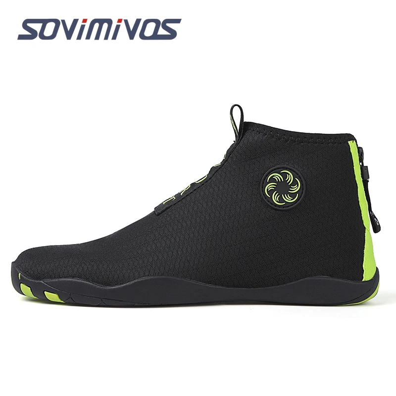 Neoprene Scuba Vulcanization High Upper Diving Boots Anti-slip Adult Diving Boots Warm Fins Spearfishing Shoes for Men and Women