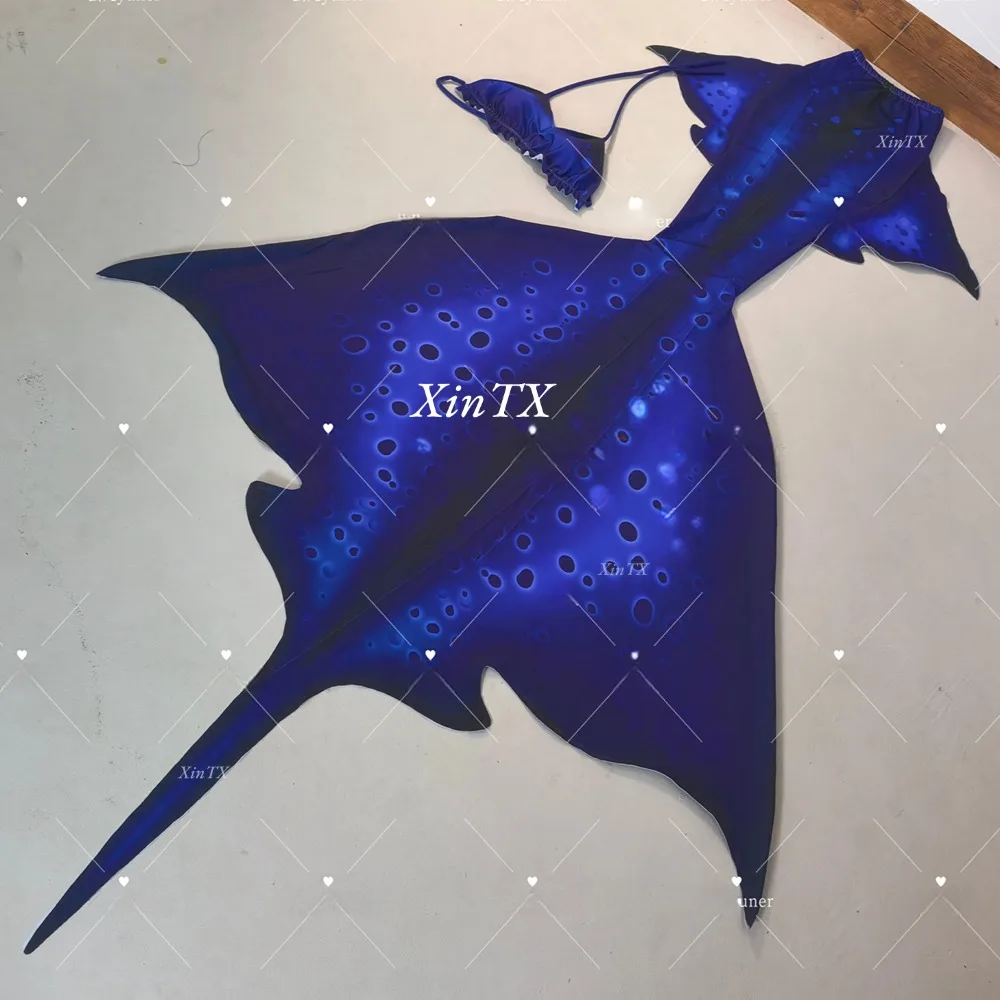 

2025 New High-value Yaoyu Mermaid Tail Female Cosplay Skirt Aquarium Diving Swimsuit Swimming Photo Props