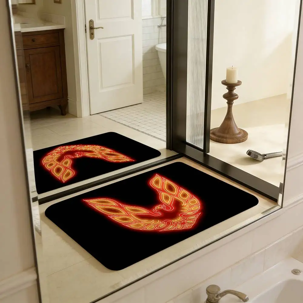 Pontiac Firebird Trans Door Mat Nordic Style Bedroom Living Room Doormat Home Balcony Anti-Slip Alfombra