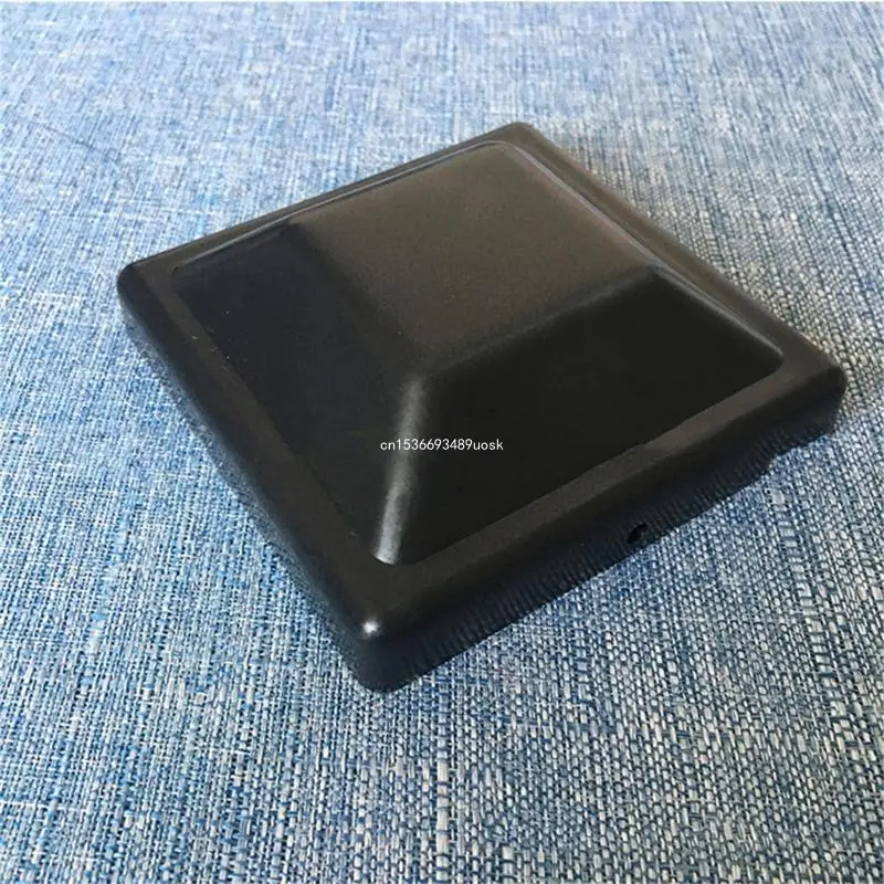 Practical Black Plastic Post Caps Durable Black Plastic Post Caps for Enhancing Outdoor Pillars Durability