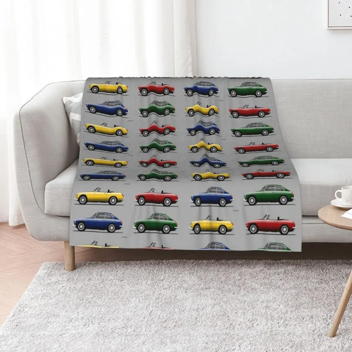My drawings of the classic English sports car Throw Blanket Polar Bed christmas gifts Giant Sofa Softest Luxury Brand Blankets