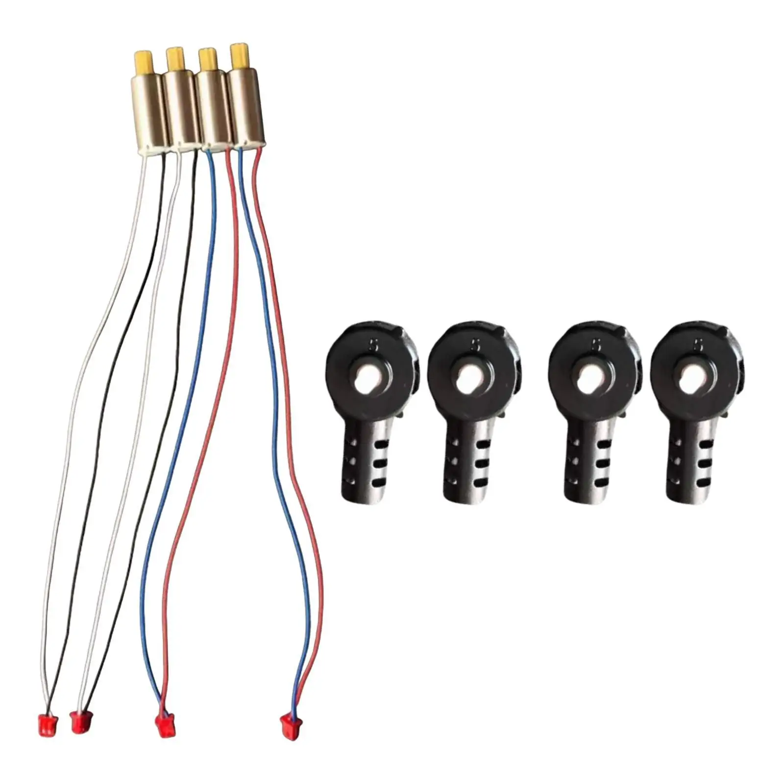 4 Pieces RC Drone Motors DIY Accs Professional Replacements for E88Pro E88