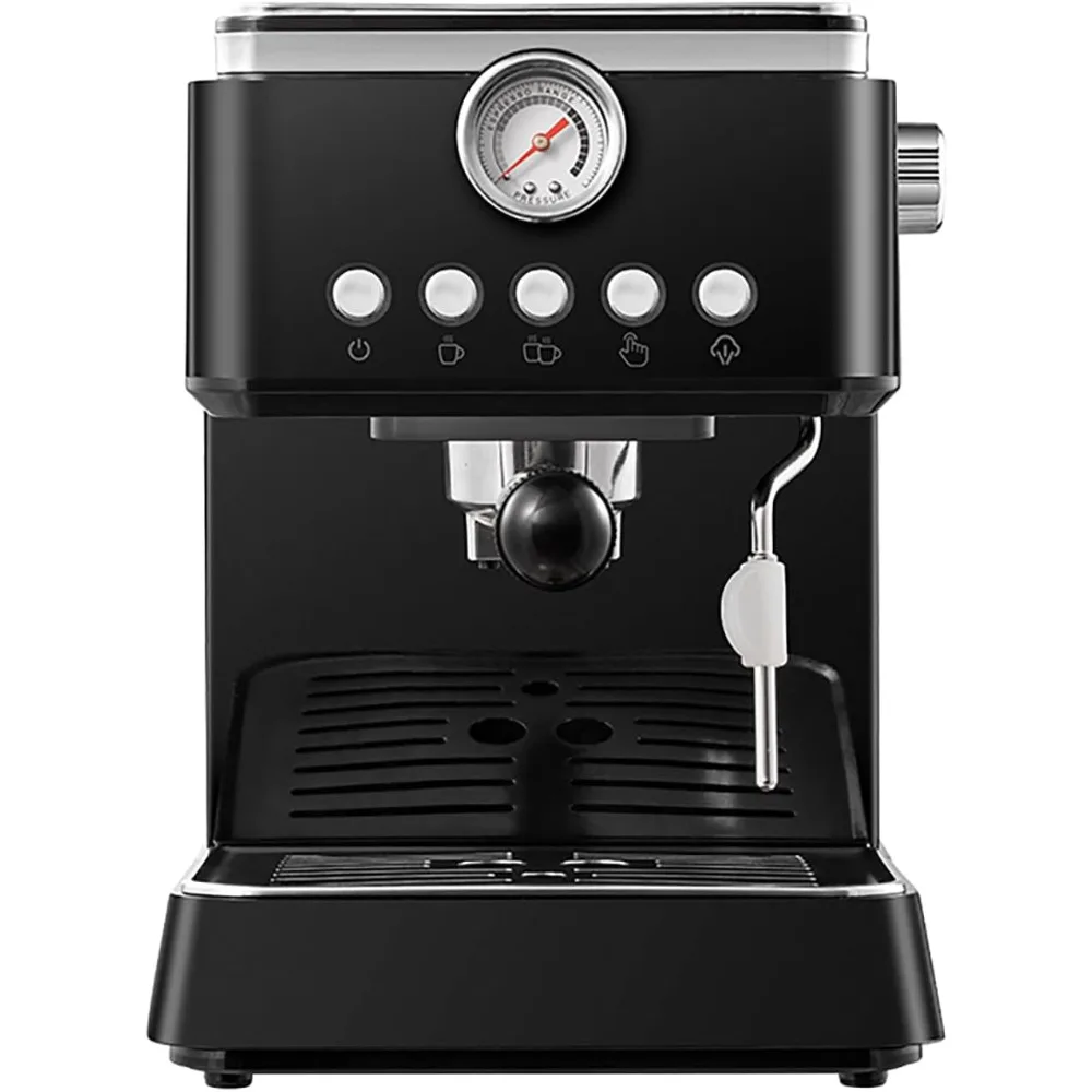 

Espresso Machine 20 Bar Semi-Automatic 1300W Espresso Maker with Milk Frother Steam Wand for Home for Cappuccino Latte