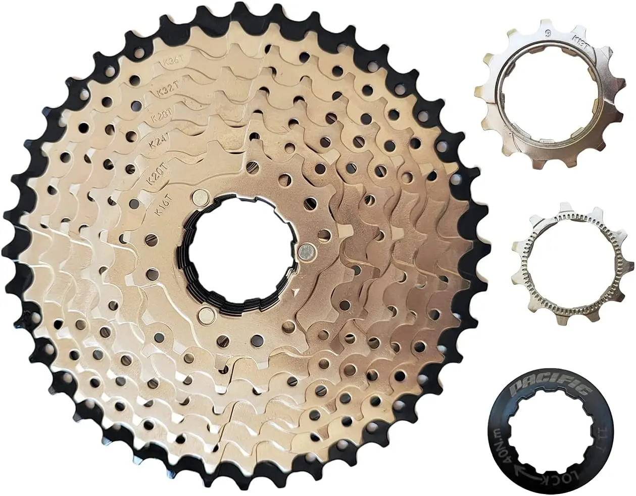 9 Speed Cassette 11-40T MTB Cassette 9 Speed 11-40T High Tensile Steel Bicycle Cassette Bicycle Cassette Sprocket