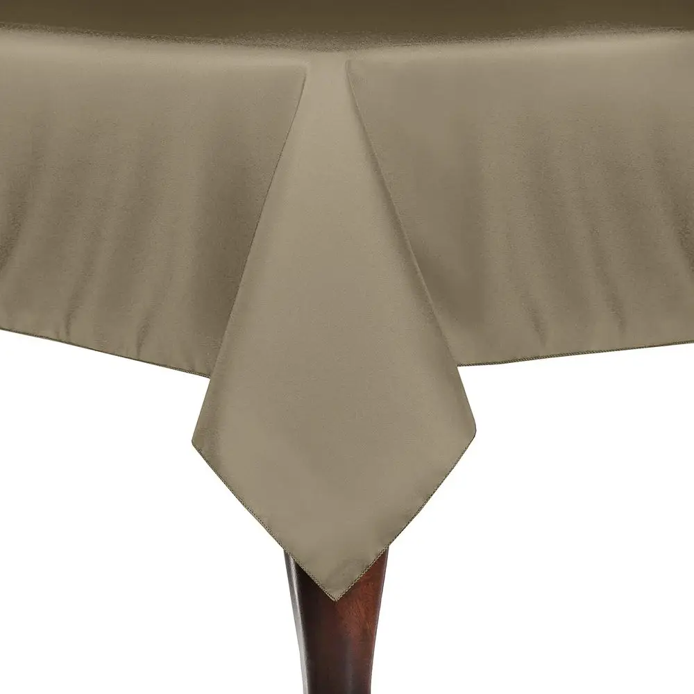 

10-Pack 52 x 52 Polyester Square Tablecloths, Khaki
