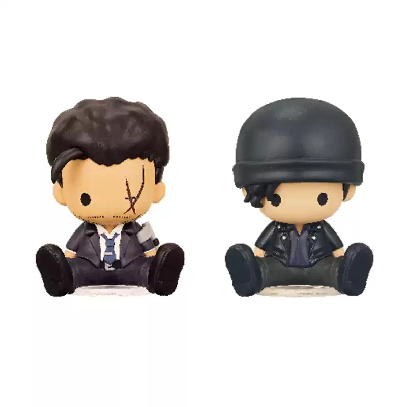 Original Detective Conan Animation Comic Game Peripheral Toys Petadoll Boxed Gacha Anime Action Model Figures Collection